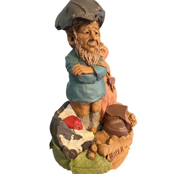 Vintage Tom Clark Bitter Sweet Gnome Figurine 1992 Number 83 Signed 3" Estate - Picture 2 of 7